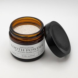 Natural Hydroxyapatite Tooth Powder | Teeth Whitening | Micro Hydroxyapatite | Remineralizing | Gentle | Toothpaste Alternative | Natural Toothpate Oral Toothbrush - Sweetener Ingredient: Xylitol, Flavor: Orange
