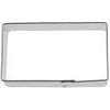 Rectangle 4.5'' Chocolate Bar Business Card Welcome Door Cookie Cutter