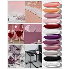 PHOENIXY Kit Unghie Gel Completo, 12 Colori, Lampada UV/LED 36W, Accessori, Set Unghie Semipermanente Professionale