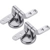 1 Set Zinc Alloy Toilet Seat Lid Hinge Adjustable Replacement