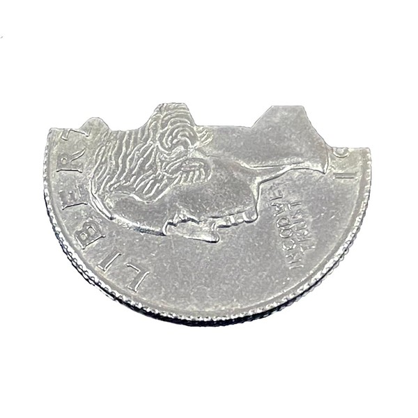 BrilliantMagic Magic Bites Coin Bite Out Dollar Folding Bite Coin