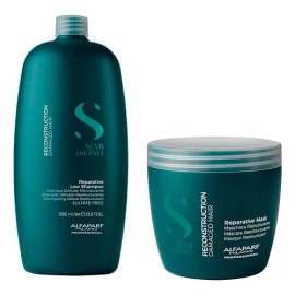 Kit Shampoo 1l. Y Mascarilla 500 Gr Reparative Low Alfaparf