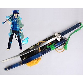 Dream2Reality Cosplay Ao no Exorcist Okumura Rin Kriss Replica Sword 1045 Medium Carbon Steel Full Handmade Full Tang Katana