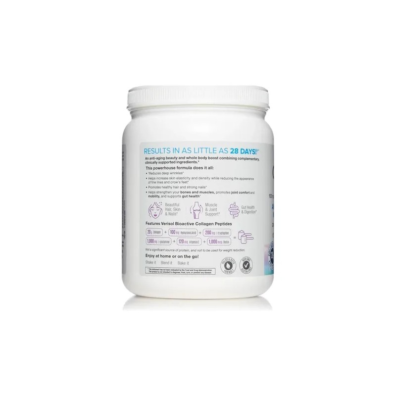Totalbody Colageno Polvo Peptidos Bioactivos Natural Factors Sin Sabor