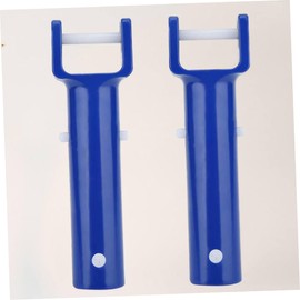 MERRYHAPY 2sets Shaped Pool Cleaning Suction Head Swimming Pool Cleaning Accessories for Home Hotel Use Blue Easy to Use Ground and Above-Ground Vinyl