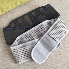Lightweight & Thin Waist Support Belt for Posture and Back Comfort R10 S/Gray 2ea