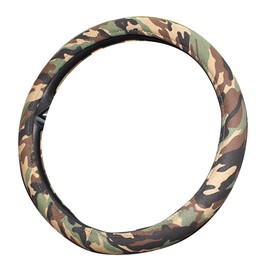 Istn Unisex's Camo Steering Wheel Cover 2018 38cm Army