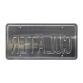 One Crazy Summer | C U Later | Metal Stamped License Plate