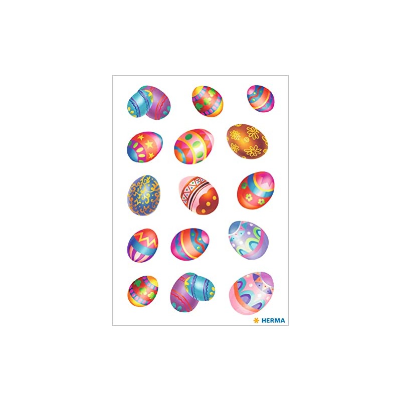 Herma Happy Easter Sticker, Paper, Easter eggs