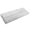Spares2go Plastic Drawer Cover Flap Front Handle for Hotpoint Fridge