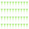 guduling 200 Pcs Green Golf Tees,Plastic Golf Tees,Reusable,Highly Visible Bright
