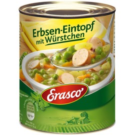 Erasco Peas Stew with Sausages Gently Prepared 800g