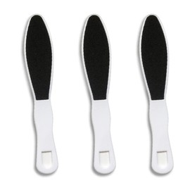 3 Pieces Foot File Callus Remover Double Sided Foot Rasp Foot Scraper Foot Scrubber Foot Sander Dead Skin Remover Callus Remover Foot Callus Remover, White