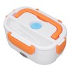 Electric Lunch Box Split Household Mini Portable Multifunctional Orange Electric