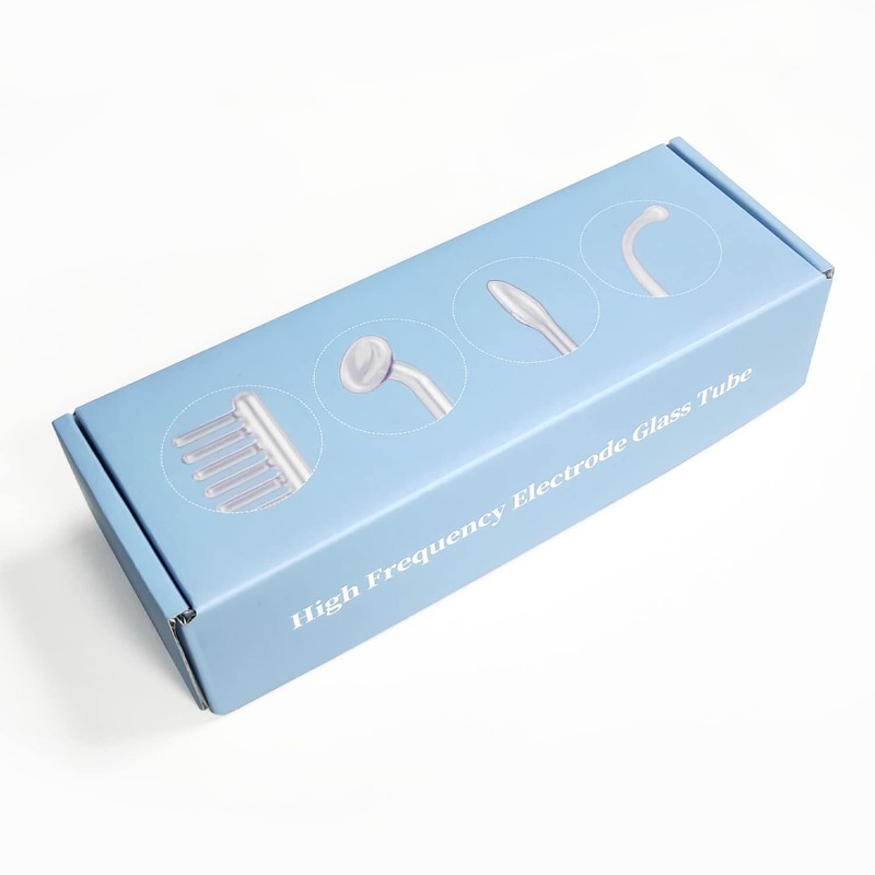 Spare Glass Attachment for High Frequency Facial Device (Bend Tube)