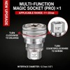 Llave de tubo mágica ajustable Universal, 10 ~ 19mm, funda
