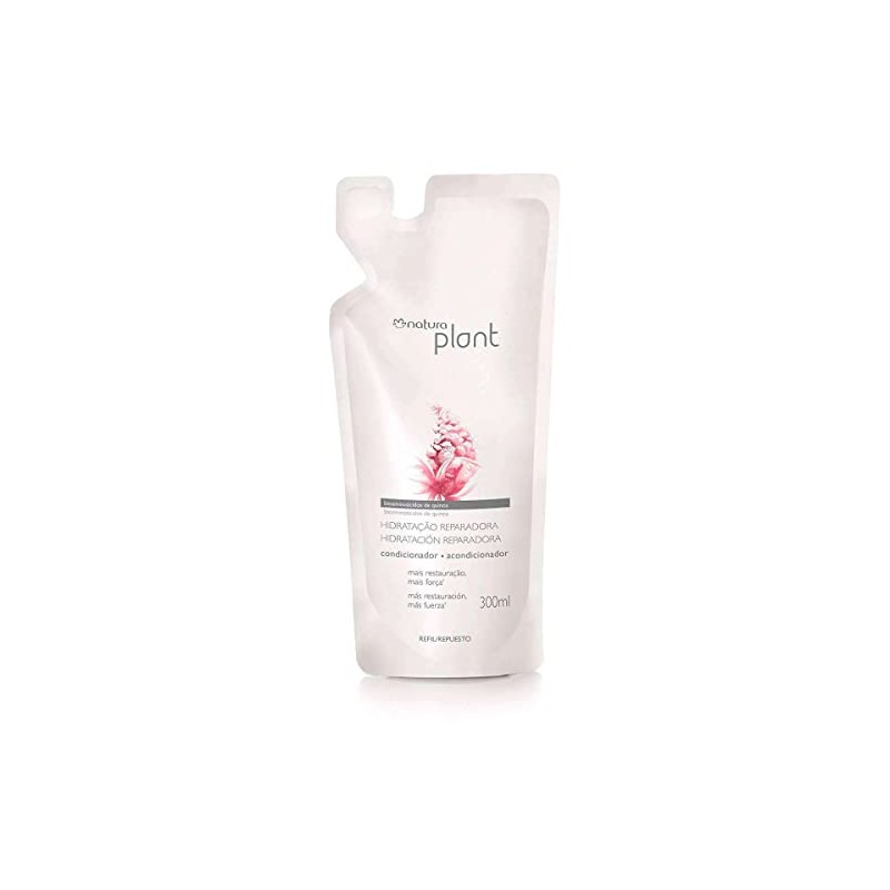 Shampoo Hidratante Para Cabello Seco Natura Plant Quinoa Repuesto 300ml