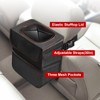HealSmart Car Trash Can with Lid and Adjustable Straps,Waterproof Automotive