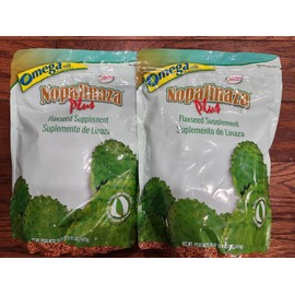 IBITTA 2 OMEGA OILS IBITTA NOPALINAZA PLUS FLAXSEED SUPPLEMENT NET WT 16.58 OZ EA.07/24