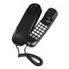 Wall Mountable Telephone Multifunctional Clear Sound Corded Landline Phone for