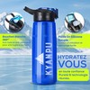 Kyanpu - Trinkflasche mit Wasserfilter, nicht trinkbar, 650 ml |