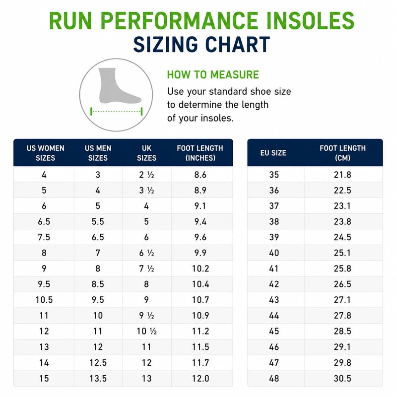 BAUERFEIND RUN PERFORMANCE INSOLE 40 Running, Jogging, Marathon Insole, Performance
