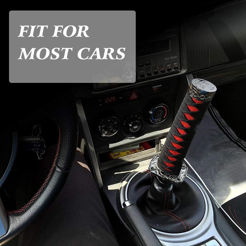 Ryanstar Katana Samurai Sword Shift Knob Universal Gear Shifter Metal