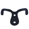 Umsole 10 Pieces Double Prong Robe Coat Hook Retro Cloth
