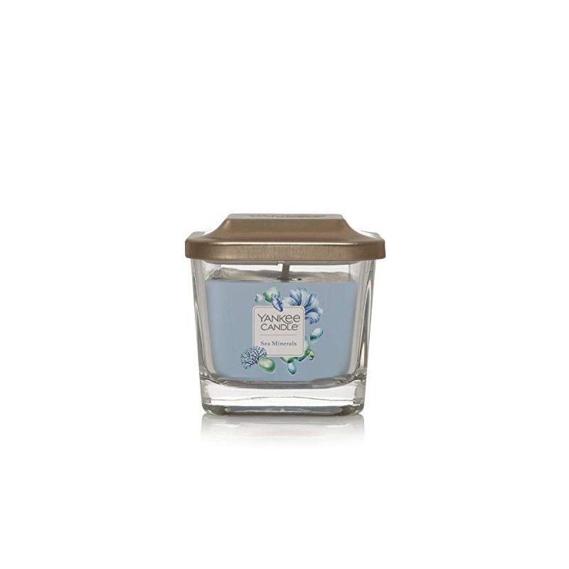 Yankee Candle Elevation Collection Lid Candle, Light Blue