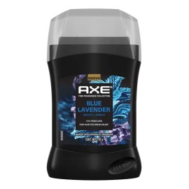 Axe BLUE LAVENDER Stick - Con aceites esenciales, de lavanda y menta - Unidad - 1 - 45 mL - 45 g