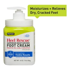 Profoot Heel Rescue Crema Para Pies Agrietado O Calloso 16oz