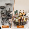 11-Inch Clear Lazy Susan, Non-Skid Rotating Storage Tray, Ideal for