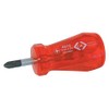 C.K T4816 2 PZ2 x 25 mm Stubby Pozidriv Screwdriver
