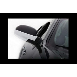 AONED 1 Pair Chrome Side Mirror Half Bottom Cover for 07-13 Silverado Suburban Tahoe Sierra Yukon