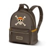 One Piece Skull-Heady Backpack, Brown, 15 x 24.5 cm, Capacity