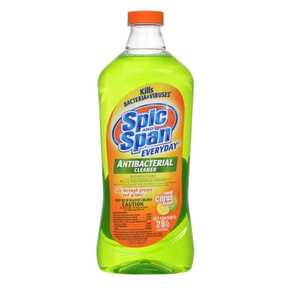 Spic and Span Everyday Antibacterial Multi-Surface Cleaner, Fresh Citrus Scent