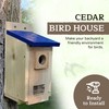 Made in USA,Premium Rustic Cedar Bird Houses,Durable Bird Houses for