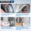 Dryer Lint Trap, Indoor Dryer Vent Kit, Metal Lint Catcher