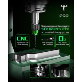 POISON SCORPION Blue Dirt Bike Brake Clutch Levers Pivot Compatible with YZ65 2018-2025 / YZ80 YZ85 2015-2025