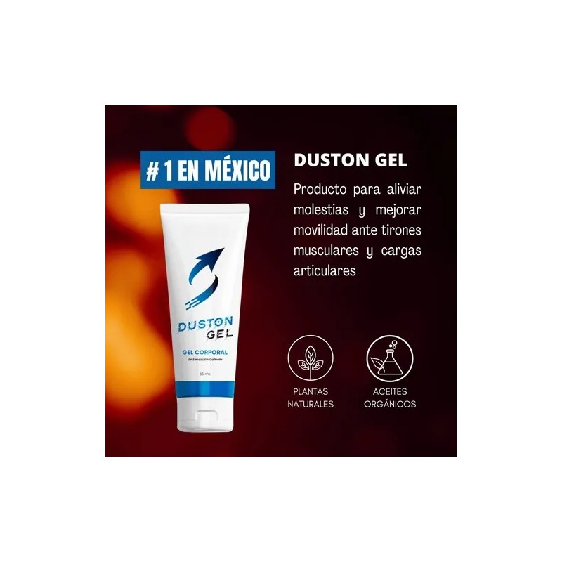 Duston Gel Corporal Tubo Sensación Caliente Efectivo X1