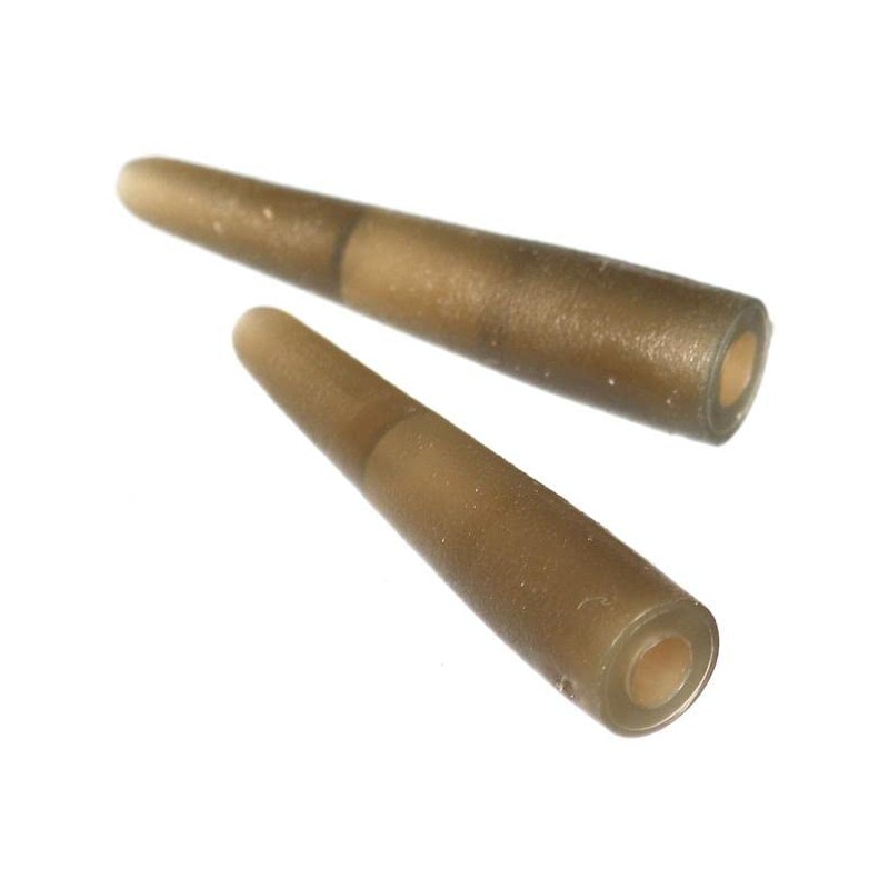 Korda Hybrid Tail Rubbers For Fishing Pack Of 10: Weed