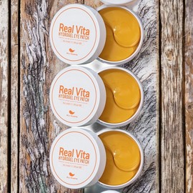 Pretty Eye Patch Eye Patch Use Real Vita Hydrogel Eye Patches 3 Pieces 60 Pieces / 프레티 아이 패치 아이 패치 사용 리얼 비타 하이드로겔 아이패치 3개 60개입