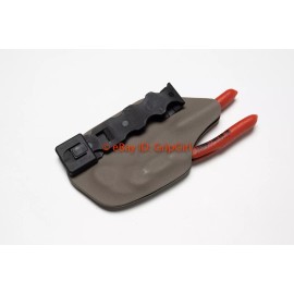 Custom Kydex EDC Belt Holster for Knipex Cobra 5" Pliers (87 01 125) FDE-F