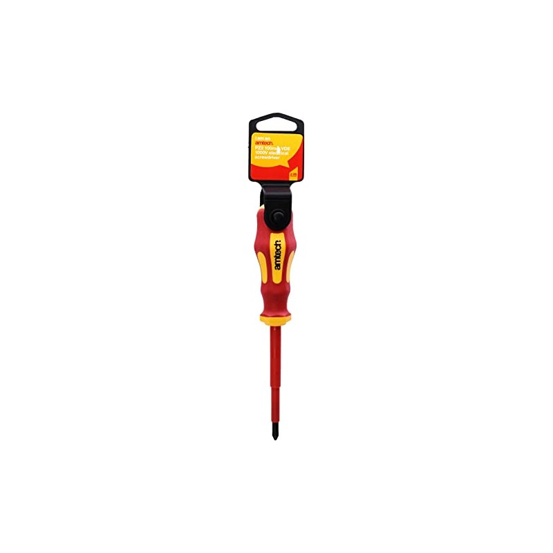 Amtech L0653 100mm Pozidriv™ VDE 1000V Electrical Screwdriver with PZ