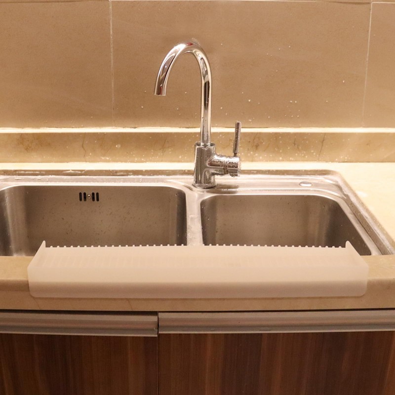 Silicone Sink Edge Protector ＆Splash Guards, Upgrade Multifunction Sink Accessorie,