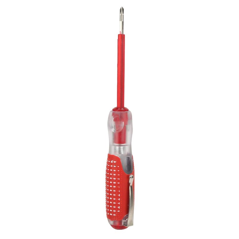 Test Pin Screwdriver, Voltage Tester, Screwdriver, 100V to 500V, Cross/Slotted