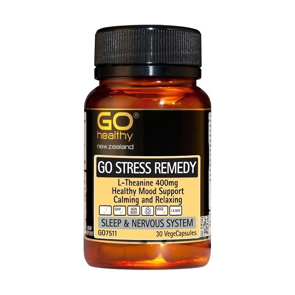 GO Healthy GO Stress Remedy Capsules 30