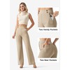 Willit Women's Wide Leg Dress Pants High Waisted Stretch Work