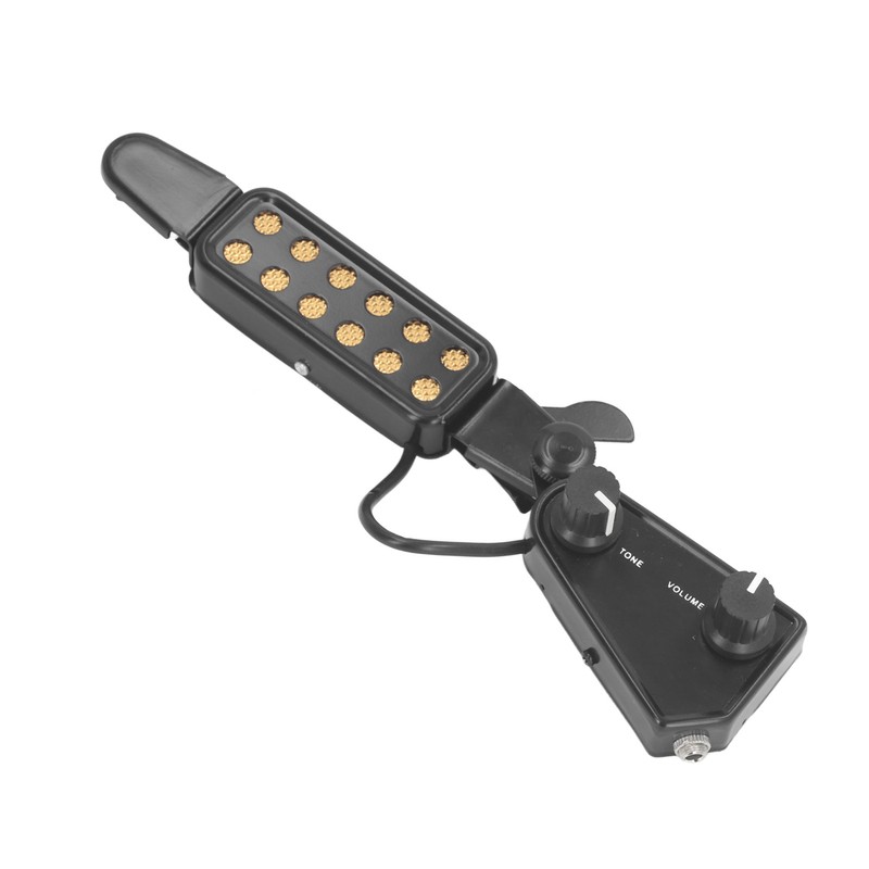 Acoustic Guitar Pickup Volume Adjustable Magnetic Guitar Pickup with 3