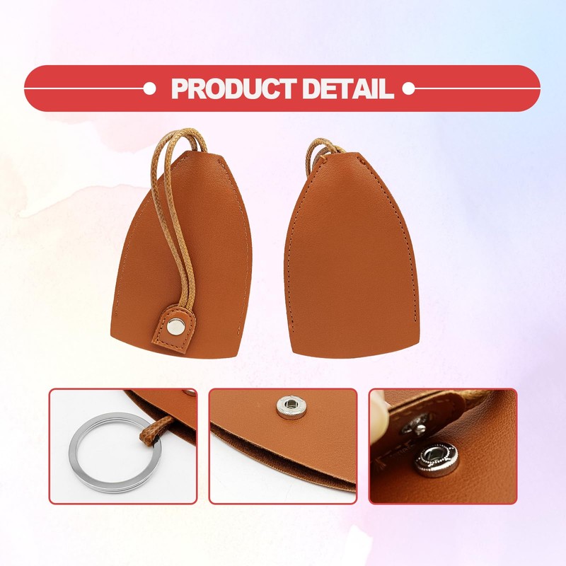 2PCS reative Pull-Out Key Case Cover - Car Key Pouch